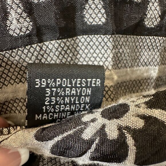 Lapis Anthropologie Strapless Lagenlook Black Floral Maxi Dress One Size - Picture 2 of 6